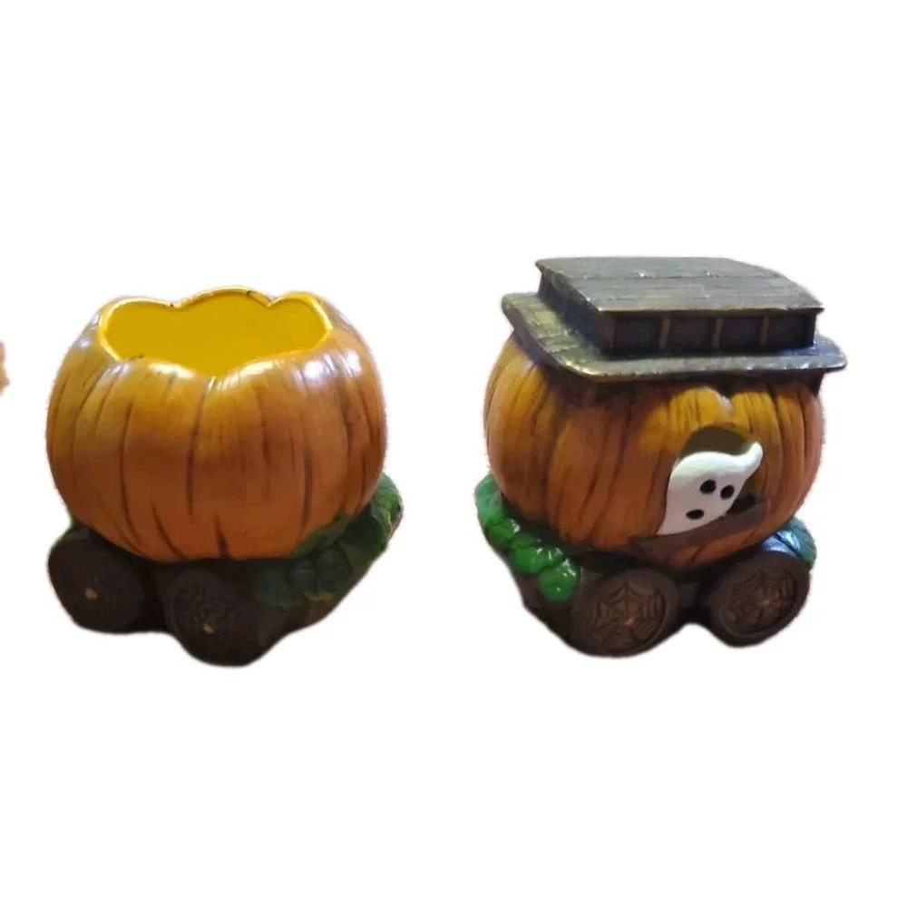 Halloween ceramic pumpkin